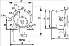 耐腐蝕雙向拉繩開關(guān)HFKLT2-I、HFKLT2-II工廠直營